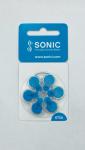 Батарейки SONIC №675 для слуховых аппаратов и речевых процессоров